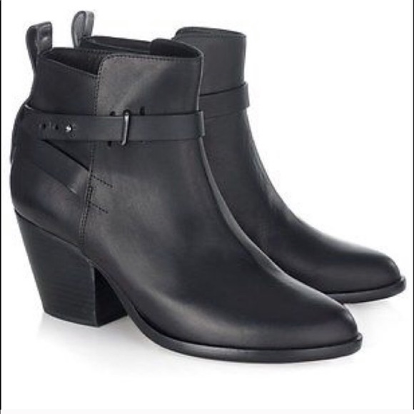 rag & bone Shoes - Rag & Bone Dalton black leather booties